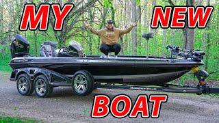 My BRAND New Ranger BASS BOAT 2024 Ranger Z521R Boat Tour