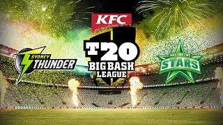 Big Bash League  Melbourne Stars vs Sydney Thunder  Scorecard  33rd Match