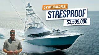 59 Hatteras GT59 Sportfish Yacht Walkthrough STRESPROOF