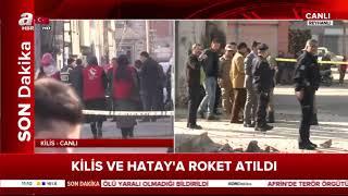 Afrinden Reyhanlıya roket atıldı