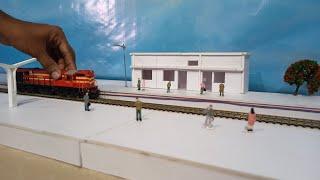 Alco Hauling New BOXNHL Rakes of  Ho scale model ● Handmade station buildings