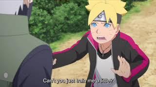 Boruto asks Kakashi to Teach him Rasengan Kakashi shows Rasengan  Boruto Next Generations