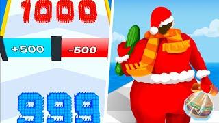 Play 2222 Video Games Crowd Number Run vs Tiny Run - Android Walkthrough Gameplay