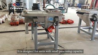 Small linear vibrating screen equipment