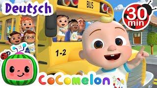 Die Räder vom Bus  CoComelon Deutsch  Cartoons und Kinderlieder