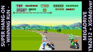 BGM SUPER HANG-ON  -WINNING RUN- MEGADRIVE XGM driver