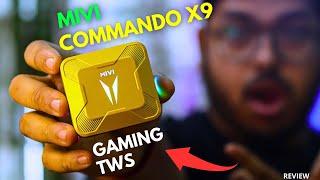 Mivi Commando X9    Best Gaming TWS with RGB Lights