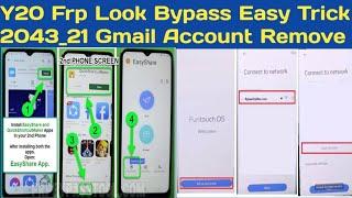Vivo Y20 Frp Bypass V2043_21  Without PC  Vivo V2043 21 Frp Bypass Android 11 Remove New Trick