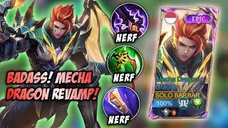 BADASS CLAUDE MECHA DRAGON REVAMP SEMUA BUILD CLAUDE DINERF MOONTON? LANGSUNG GW BUKTIKAN  MLBB