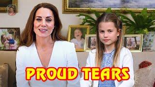 Princess Charlotte SWEET GESTURE With Catherines PROUD TEARS In Her Cancer Journey