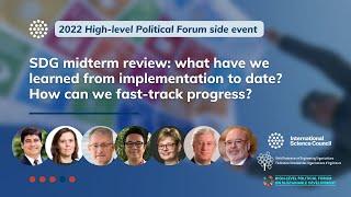 HLPF 2022 side event - SDG midterm review what have we learned from implementation to date?
