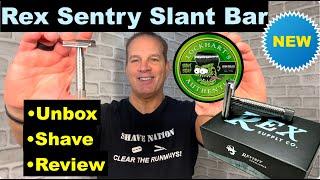 REX Sentry Slant Bar Razor Shave Review