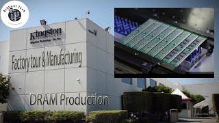 Kingston DRAM Manufacturing Tour  Manufacturing of DRAM #ram