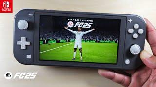 EA Sports FC 25 Nintendo Switch Lite Gameplay