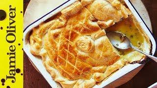 Jamies Quick Chicken & Mushroom Pie