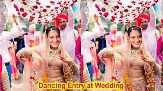 Sonakshi Sinha Grand Dancing Entry at her Wedding with Zaheer Iqbal