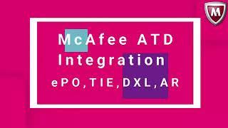 McAfee ATD integration ePO TIE DXL AR