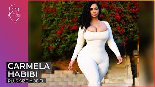 Carmela Habibi Plus Size Model Bio Body Measurements Age Height Weight Net Worth