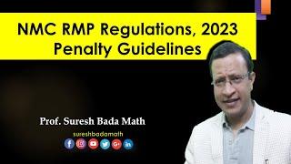 Penalty Guidelines for Doctors under NMC Professional Conduct Regulations 2023