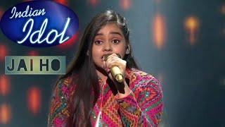 Jai Ho  Shanmukhapriya Rocking Perfornamce  Indian Idol 12  Studio HD