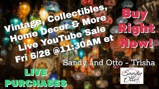 Could This Live Vintage Sale Change Your Live? Tune in to Find Out  June 28 @1130am et 830am pt