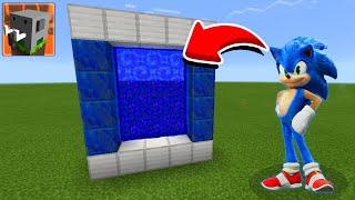 How to Make a PORTAL to SONIC 2 IN CRAFTSMAN