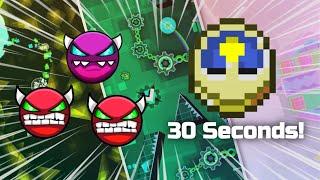 3 of the SHORTEST Demons in Geometry Dash 2.11