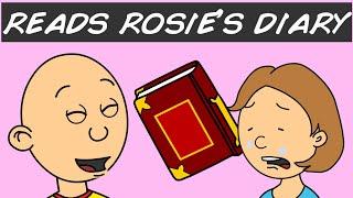 Caillou Reads Rosies Diary