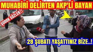 MUHABİR DELİYE DÖNDÜ. 28 ŞUBATI YAŞATTINIZ. KONUŞ HAKKINI SAVUN. EKMEK OLMUŞ 10 LİRA.