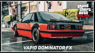 Vapid Dominator FX – Новый маслкар в обновлении GTA Online Bottom Dollar Bounties
