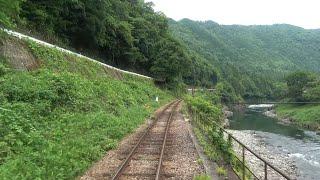 4K cab view - Nagaragawa Railway Mino-Ōta to Hokunō Gifu pref Japan