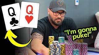 Nicks POCKET QUEENS on the Edge High Drama at LIVE Cash Game