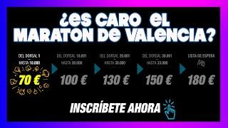  Es el MARATON DE VALENCIA un maratón CARO  Consultorio 632