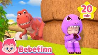 Welcome to Dino Worldㅣ Bebefinn Songs CompilationㅣNursery Rhymes for Kids