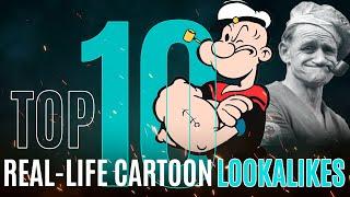 Top 10 Cartoon Characters IN REAL LIFE