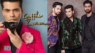 Koffee with Karan 6  Ayushamann-Vickys Debut appearance