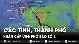 Các huyện đảo tỉnh thành phố khẩn trương ứng phó bão số 2 - VNews