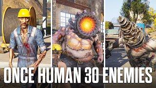 Once Human - 30 Monsters and Enemies 4K