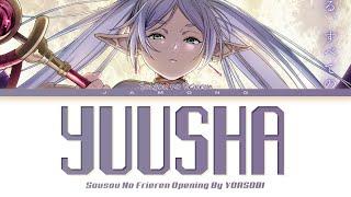 Sousou no Frieren - Opening FULL Yuusha by YOASOBI Lyrics