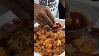 Popcorn chicken asmr #shorts #trending #foodie #viral