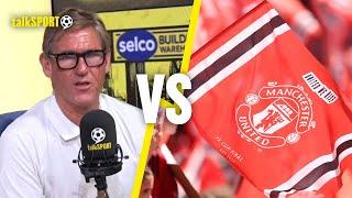 Angry Man United Fan CONFRONTS Simon Jordan Over Criticism To The Club  talkSPORT