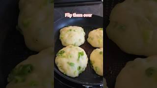 No dirty hand  Chinese scallion pancakes