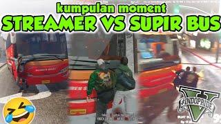 STREAMER vs SUPIR BUS BAR BAR   GTA V ROLEPLAY #INDOPRIDERP