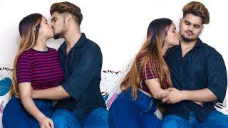 Romantic Prank On My Boyfriend ️ Ansh Rajput  Gone Romantic  Real Kissing Prank  Nancy Rajput