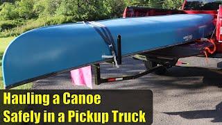 How to Haul a Canoe Safely with a Pickup Truck Using a Bed Extender