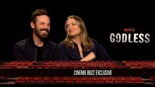 Scoot McNairy & Merritt Wever Interview for Godless