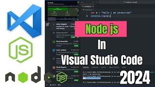 install Node.js in VS Code on Windows 10  11 #nodejs #npm #vscode