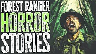 4+ Hours of Black Screen Forest Ranger Horror Stories  Heavy Rain Sounds for Sleeping  Compilation