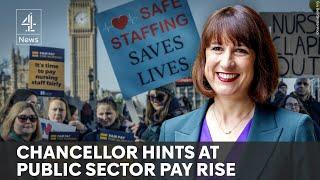 Government considering above inflation public sector pay rises