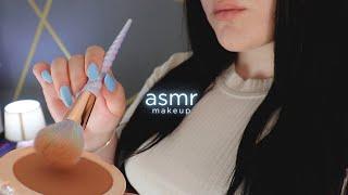 ASMR Doing Your Makeup  Realistic Layered Sounds Up Close Personal Attention No Talking